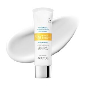 Age20’s UV Defense Hydro Calming Sunscreen 60+